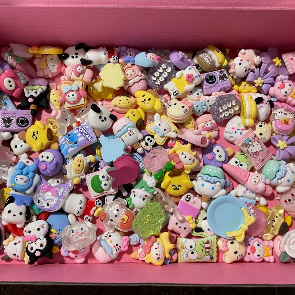 Sanrio acrylic craft pieces